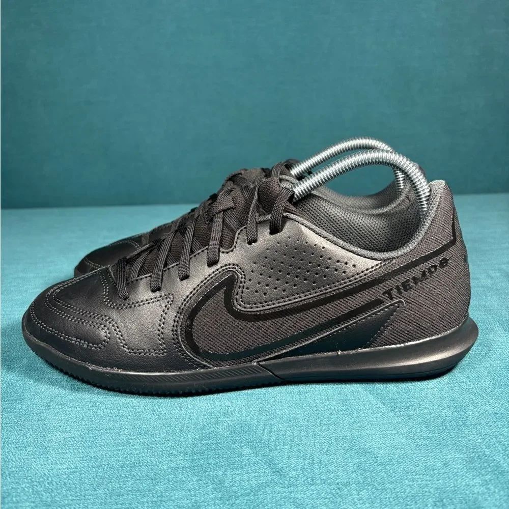 Size 7.5 - Men’s Nike Tiempo Black shoes